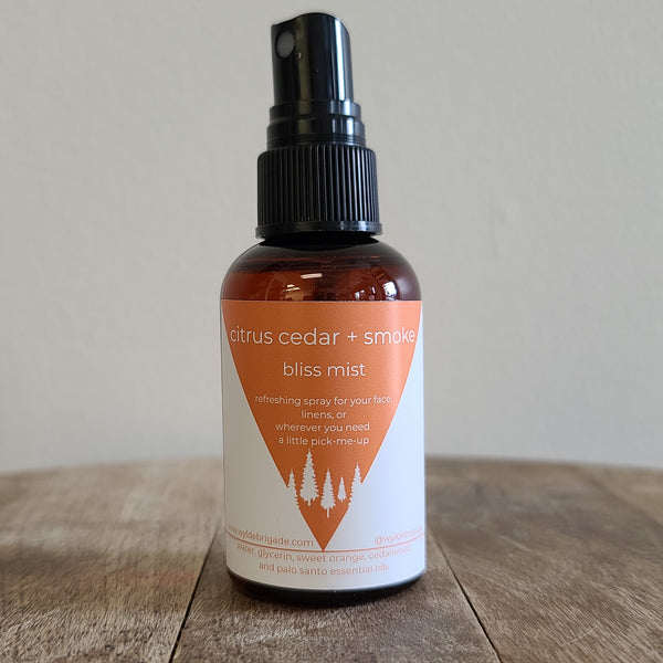 Citrus Cedar + Smoke Bliss Mist