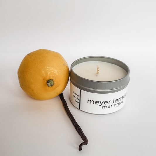 Meyer Lemon Meringue Candle