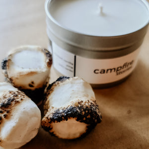 Campfire Stories Candle // Vanilla/Burnt Sugar/Smoke
