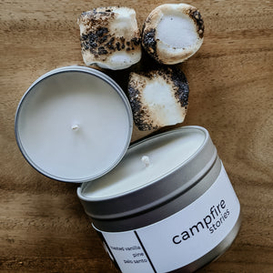 Campfire Stories Candle // Vanilla/Burnt Sugar/Smoke