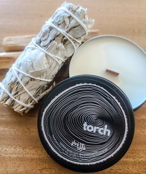 Torch Candle  //  Smoked Cedar/Orange Peel/Winter Sage/Fir Needle