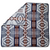 Mica Aztec Reversible Blanket  //  Grey/Rust/Navy