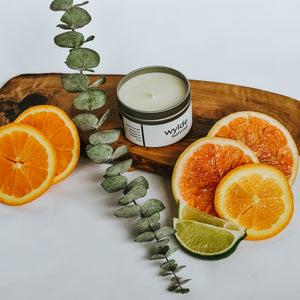 Wylde Sunrise Candle  //  Orange/Bergamot/Eucalyptus