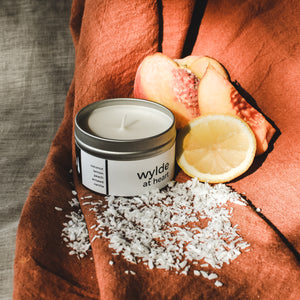 Wylde at Heart Candle  //  Peach/Coconut/Lemon