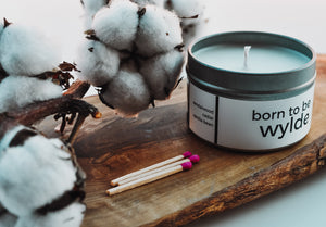 Born to be Wylde Candle  //  Sandalwood/Cedarwood/Vanilla