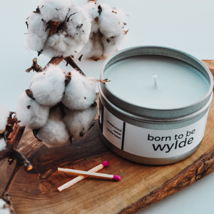 Born to be Wylde Candle  //  Sandalwood/Cedarwood/Vanilla