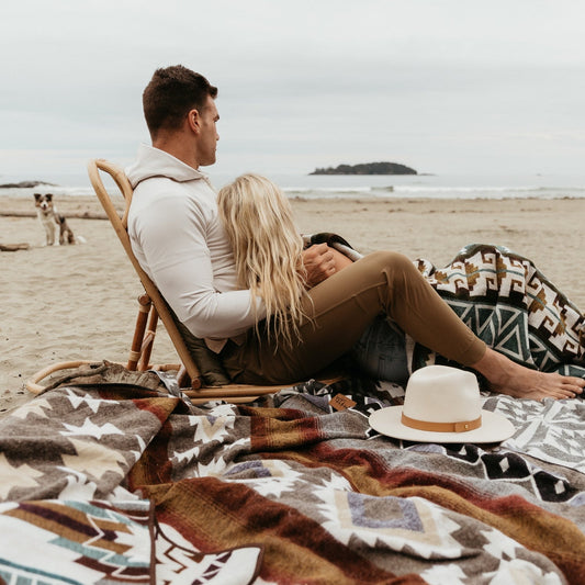 Cotacachi Aztec Reversible Blanket
