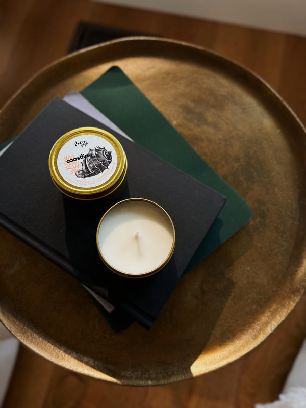 Coastline Candle // Sea Salt/Bergamot/Sandalwood Wylde Brigade