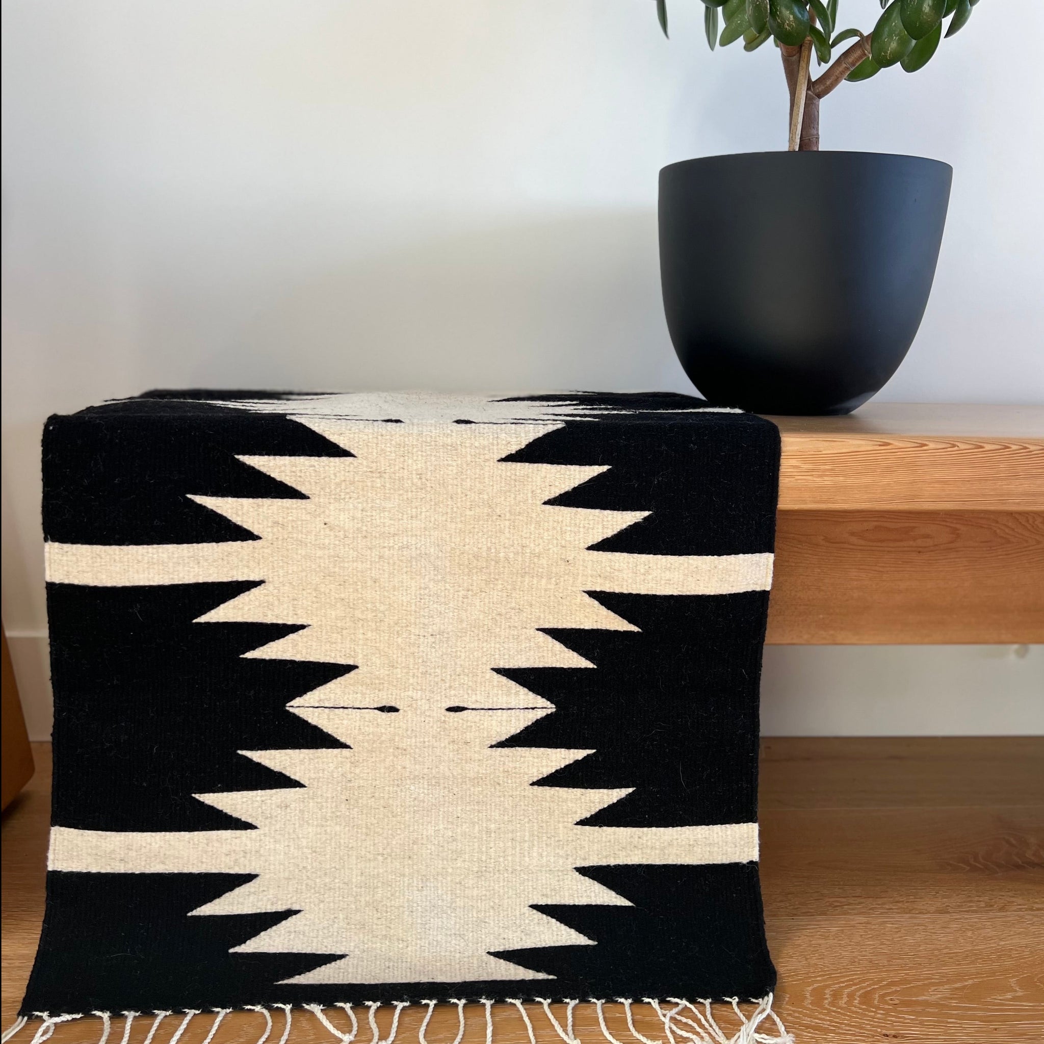 Matamoros Aztec Handwoven Wool Rug - Wylde Brigade