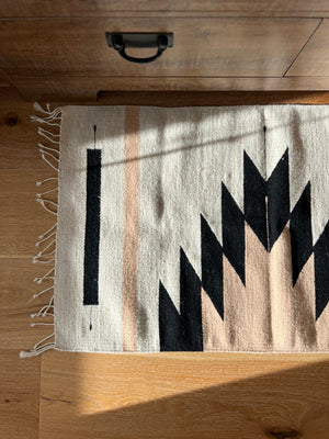 Mitla Aztec Handwoven Wool Rug