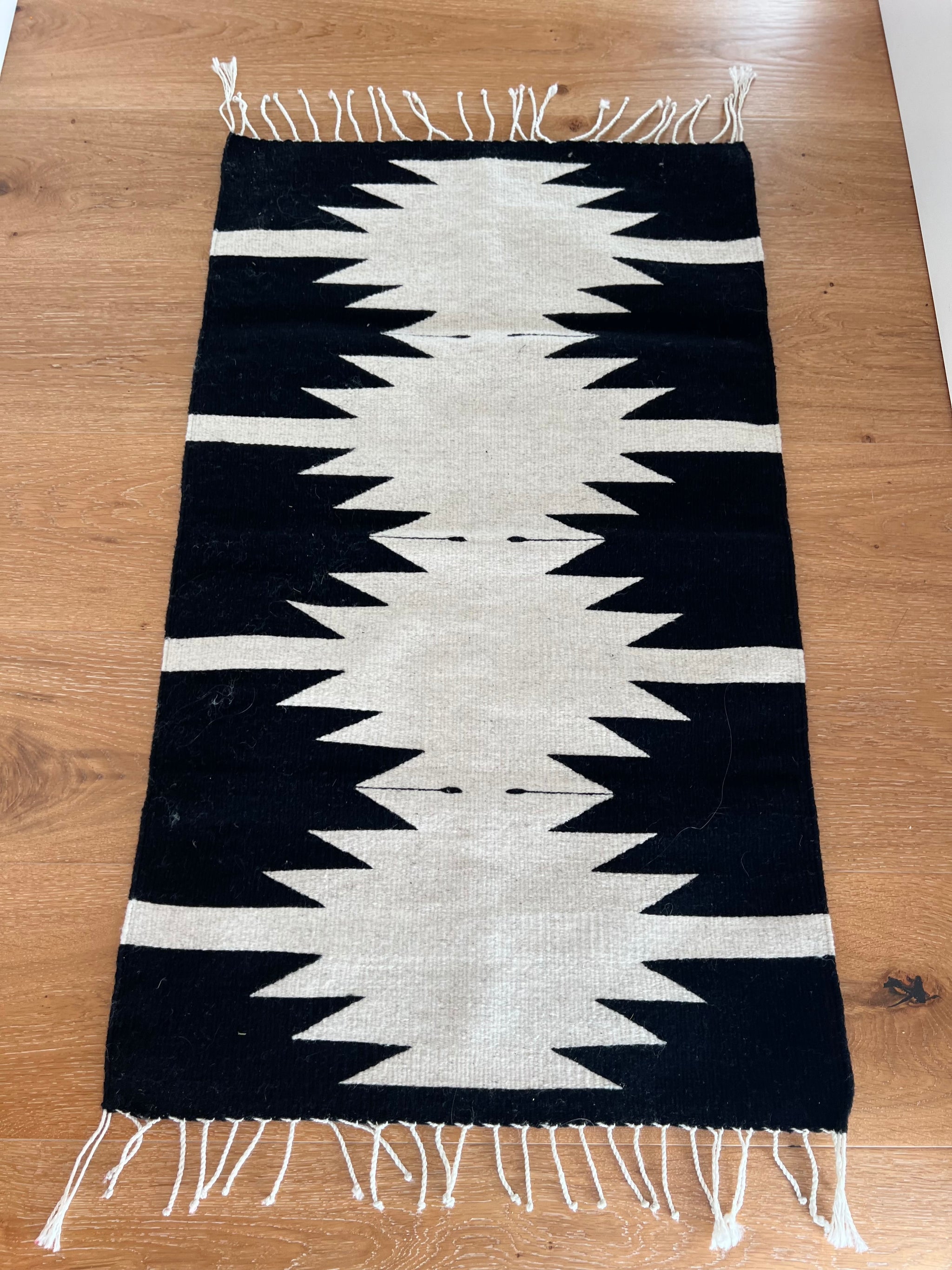 Matamoros Aztec Handwoven Wool Rug - Wylde Brigade