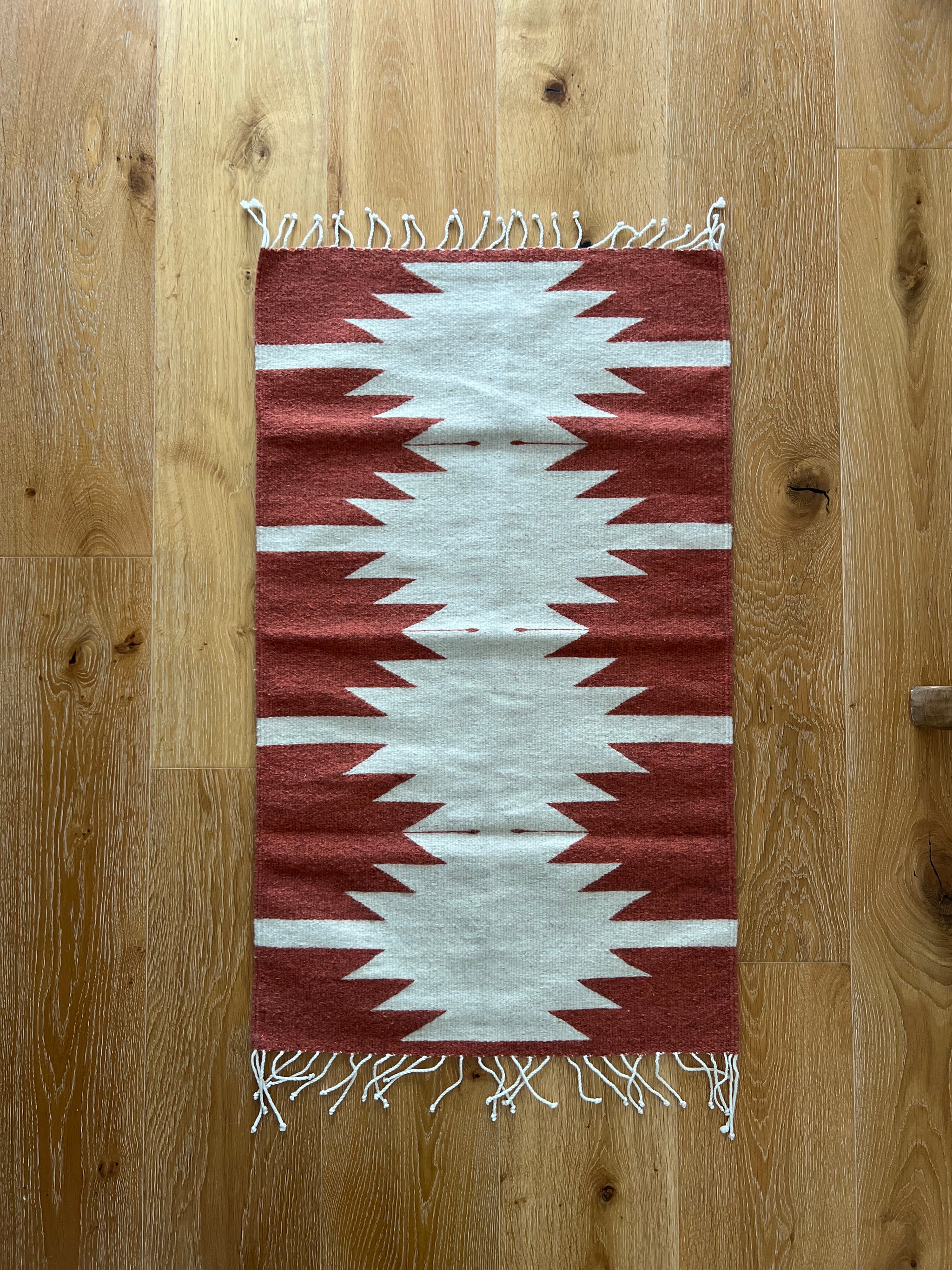 Matamoros Aztec Handwoven Wool Rug - Wylde Brigade