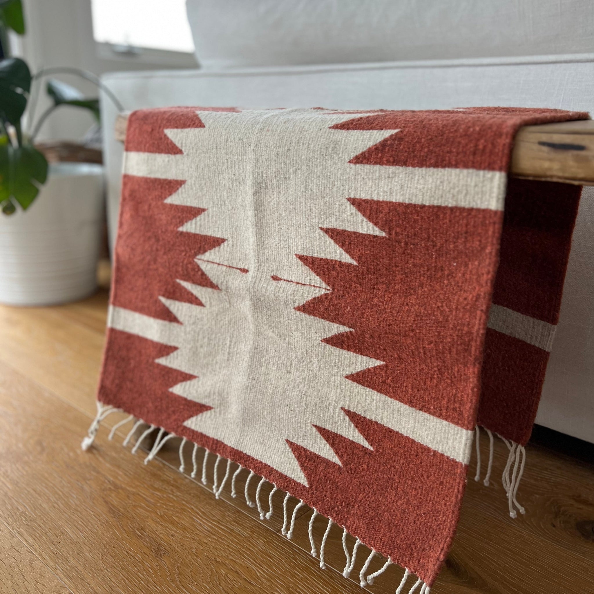 Matamoros Aztec Handwoven Wool Rug - Wylde Brigade