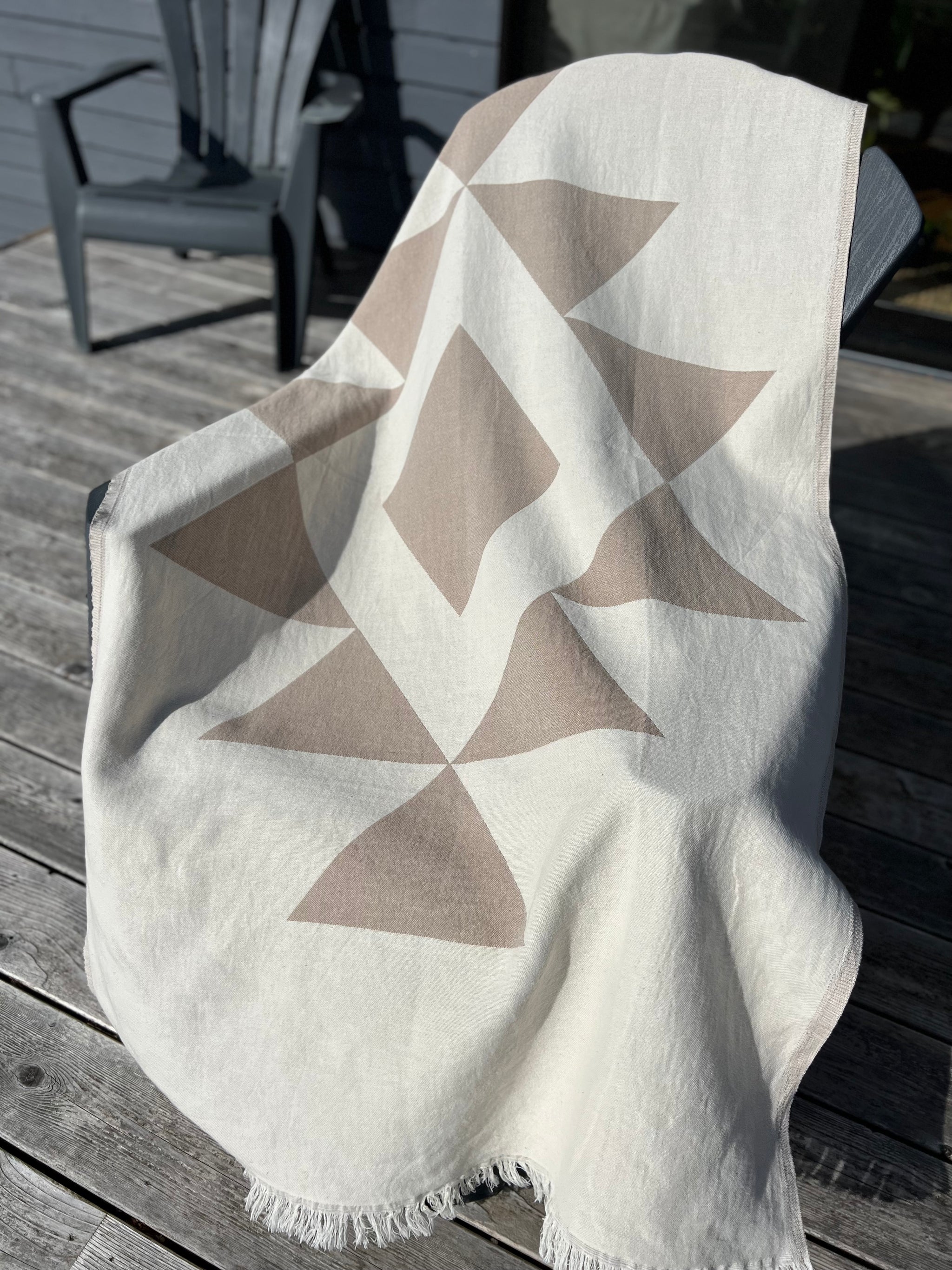 Geometric Turkish Towel / Throw