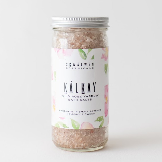 Skwalwen Kalkáy Wild Rose Yarrow Bath Salts