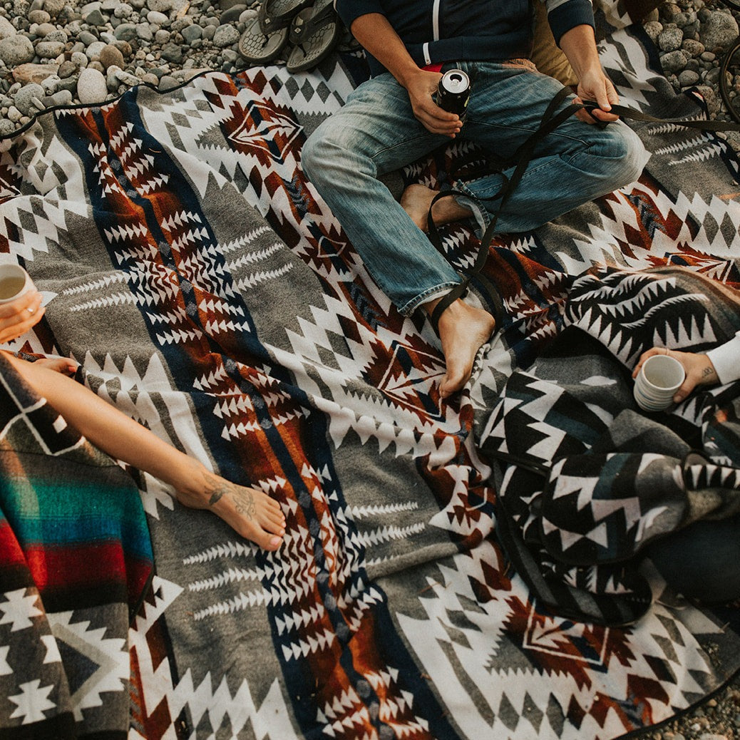 Aztec shop wool blanket