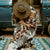 Mica Aztec Reversible Blanket  //  Grey/Rust/Navy