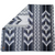 Otavalo Aztec Reversible Blanket  //  Grey/Black/Cream