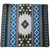San Pablo Aztec Reversible Blanket  //  Olive Green/Grey/Teal